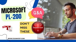 PL200  Important Exam Questions  Microsoft Power Platform Functional Consultant  Exam Cram  PDF [upl. by Thelma108]