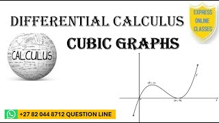 MATHS Grade 12  Applications of differential Calculus  Cubic Graphs in Calculus  xyintercepts [upl. by Aikal928]