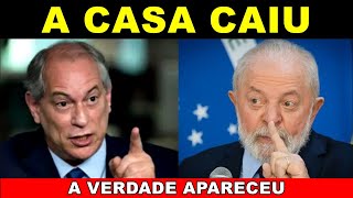 URGENTE CIRO GOMES FEZ DENÚNCIA GRAVE CONTRA LULA E CITOU JAIR BOLSONARO ISSO NINGUÉM ESPERAVA [upl. by Sonia]