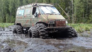 Суровая ПИТЕРская маршрутка в деле Встреча блогеров на базе ПОЛИГОН 98 [upl. by Aidua]