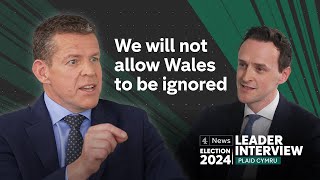 Leader Interviews  Rhun ap Iorwerth of Plaid Cymru  Election 2024 [upl. by Atekin]