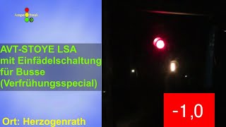 AVTSTOYE LSA mit Einfädelschaltung für Busse VerfrühungsSpezial  Mehrere Rot amp Grün Schaltungen [upl. by Clo987]