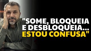 quotSome bloqueia e desbloqueia Estou confusaquot [upl. by Aivartal]