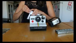 How to Load Film into SX70 OneStep Rainbow Polaroid [upl. by Nithsa]