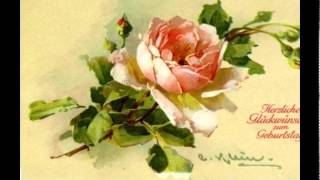 CATHARINA KLEIN Artiste PeintreCartes Postales Anciennes Les FleursFlowersOld PostcardsVintage [upl. by Samantha458]