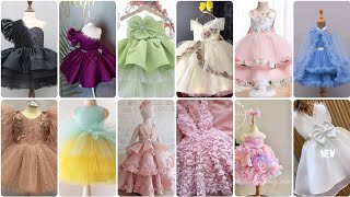 Top Layered Baby Girl Frocks Designs Light colors layered frocks Toddler baby girl frocks [upl. by Coniah]