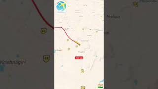 Goa to velankanni train distance 🚂🚃🚃🚃🚋🚃 [upl. by Jacobba]