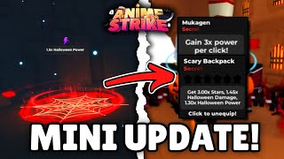 UPDATE 115 New Race Evolutions Cursed Techniques And MORE In Anime Strike Simulator [upl. by Eresed872]