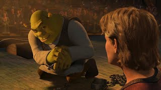 Shrek Smiling meme Original Scene  Shrek The Third 2007 [upl. by Seys]