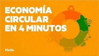 La economía circular en 4 minutos  Pixtin [upl. by Akimihs]