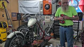 Installing a Shovelhead Engine [upl. by Leeban]