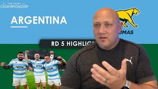 Ruck amp Roll Rugby REACTION to HIGHLIGHTS  ARGENTINA v SOUTH AFRICA  The Rugby Championship 2024 [upl. by Gonroff]