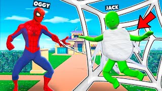 NPC Fight Between Spiderman And Jack In Overgrowth [upl. by Annat]