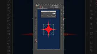 Twinkling Star in illustrator shorts lwomtutorials [upl. by Helge]