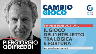 PIERGIORGIO ODIFREDDI  Il gioco dellintelletto tra logica e fortuna [upl. by Fleisher686]