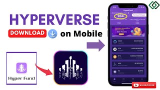 How to download HyperVerse App on Mobile hypernation hyperverse HyperFund2M Creations [upl. by Landers140]