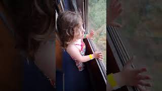 travelling 1st class on a steam train with a 1940s daywith my naughty 4yr old being naughty 😜 😋 😉 [upl. by Fernas595]