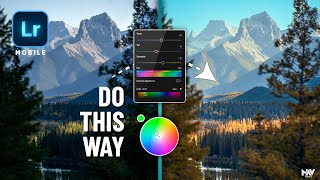 3 Tips to COLOR GRADE Landscapes in Lightroom App  Android iOS [upl. by Donelu]