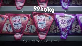 ICA reklamfilm 2024 vecka 14  ICAs egna ost Meja [upl. by Yoc995]