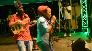 Jah David Zion I Kings mixes it up with Queen Ifrica at Carnival St Croix 2016 [upl. by Leirbag777]