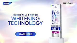 NEW Sensodyne Clinical White  Online Video  6quot No MOA [upl. by Adnomar]