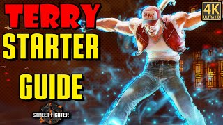 Terry Bogard Ultimate Starter Guide  Street Fighter 6 [upl. by Luciana]