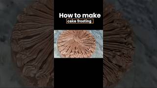 Unveiling secret to perfect cake frostingcakefrostingbuttercreamfrostingicingcakescakedecoration [upl. by Bing]