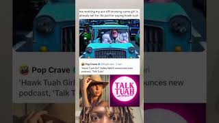 Hawk Tuah Girl Haliey Welch announces new podcast Talk Tuah [upl. by Sewole]