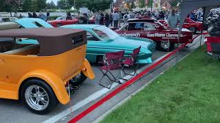 Frankenmuth AUTOFEST 2023 Block party near Zenders [upl. by Amalbergas]