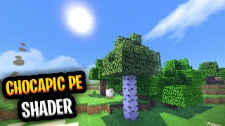 Chocapic shaderMCPE 111114ULTRA REALISTIC [upl. by Nnyllatsyrc]