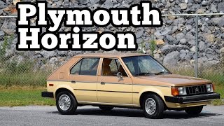 1985 Plymouth Horizon Regular Car Reviews [upl. by Ayerdna]