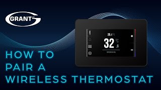 Grant Aerona Smart Controller  Pairing wireless thermostats [upl. by Elleinwad]