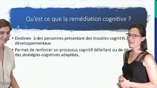 Remédiation cognitive  les grands principes et des outils [upl. by Raimund]