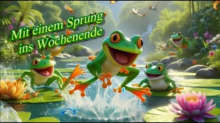 Es ist Freitag 😊 und nun mit einem Sprung ins Wochenende 🌸 liebe Grüße aus der Ferne 💖 [upl. by Yelsnia]