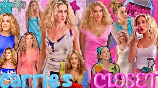 Fashion Analysis The flamboyant wardrobe of Carrie Bradshaw 👗👠  seasons 13 [upl. by Aniat]