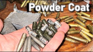 Learning to Powder Coat Lead Cast Bullets from Tire Weights [upl. by Ernesto]