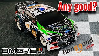 Cheap RC Wltoys K989 128 24G 4WD Brushed RC Car Alloy Chassis Vehicles RTR Model OMGRCcom [upl. by Acissev]