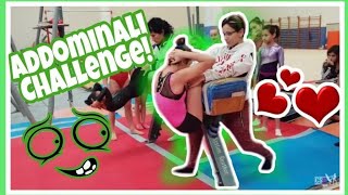 ADDOMINALI CHALLENGE SPECIAL ginnastica artistica CSB [upl. by Jack]