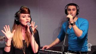 Karmin perform quotHelloquot Acoustic Live in Smallzys Surgery on Nova FM [upl. by Salkcin220]