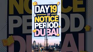 BEST THINGS TO DO IN DUBAI  Day 1930 Notice Period iamhvr dubaijobs 30daynoticeperiod [upl. by Kolva951]