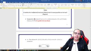 40 Relation  Reflexive  irreflexive  Graph  Matrix  symmetric  رياضيات  العلاقات العكسية [upl. by Bendix427]