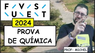 FUVEST 2024  PROVA DE QUÍMICA RESOLVIDA [upl. by Naiviv704]