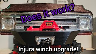 Trx4 Winch Upgrade [upl. by Ainola]