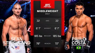 UFC 302 Strickland  Costa  Шон Стрикланд vs Пауло Коста  Sean Strickland vs Paulo Costa [upl. by Awram]