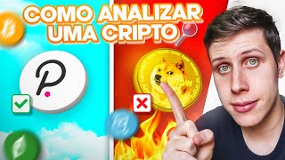 Como ANALISAR uma CRIPTOMOEDA do ZERO [upl. by Ethbun]