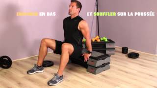 Comment bien faire les dips pour de jolis triceps [upl. by Reffineg212]