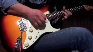 Stevie Ray Vaughan  Couldnt Stand The Weather guitar cover [upl. by Nner]