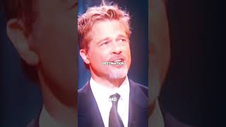 BRAD PITT SPEECH  Journey or destination [upl. by Ratib489]