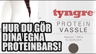 HEMMAGJORDA PROTEINBARS [upl. by Rozanna48]