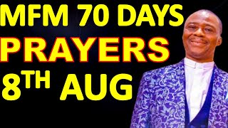 Day 1 MFM 70 Days Prayer amp Fasting 2024 Prayer Battle 5 [upl. by Odele]